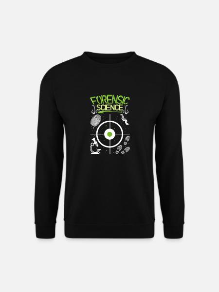 Crime scene Forensic Science gift for forensic - Unisex Sweatshirt - black