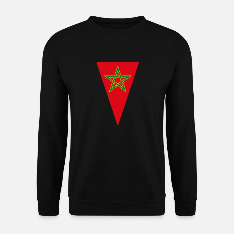 Marokko - Unisex Pullover - Schwarz