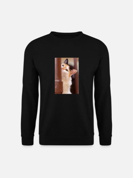 le chat - Sweat-shirt Unisexe - noir