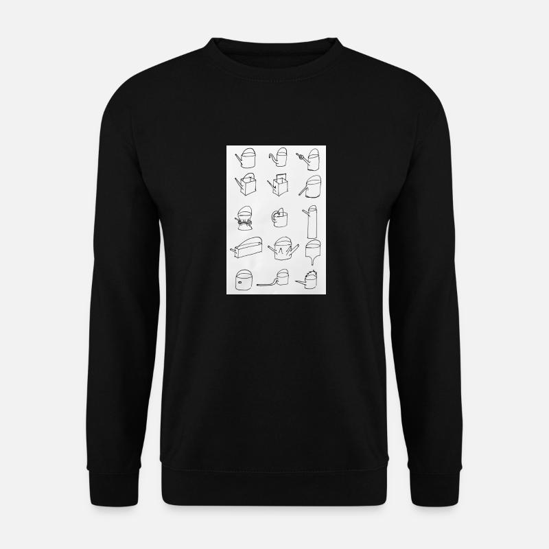 Giesskannen - Unisex Pullover - Schwarz