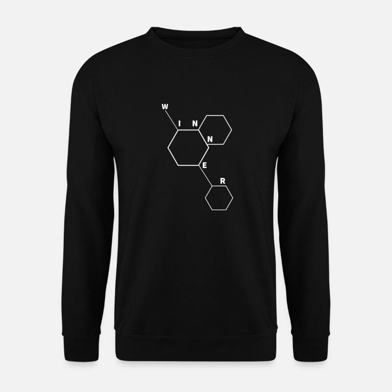 Winner Molecule - Unisex Sweatshirt - black
