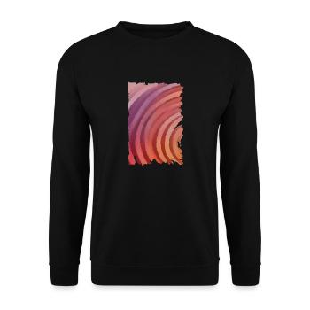 Fête arc-en-ciel - Sweat-shirt Unisexe - noir - Devant - Alina (178cm) & Michal (187cm)