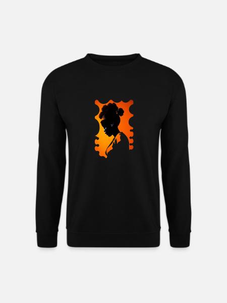 Black Woman #1 - Unisex Pullover - Schwarz