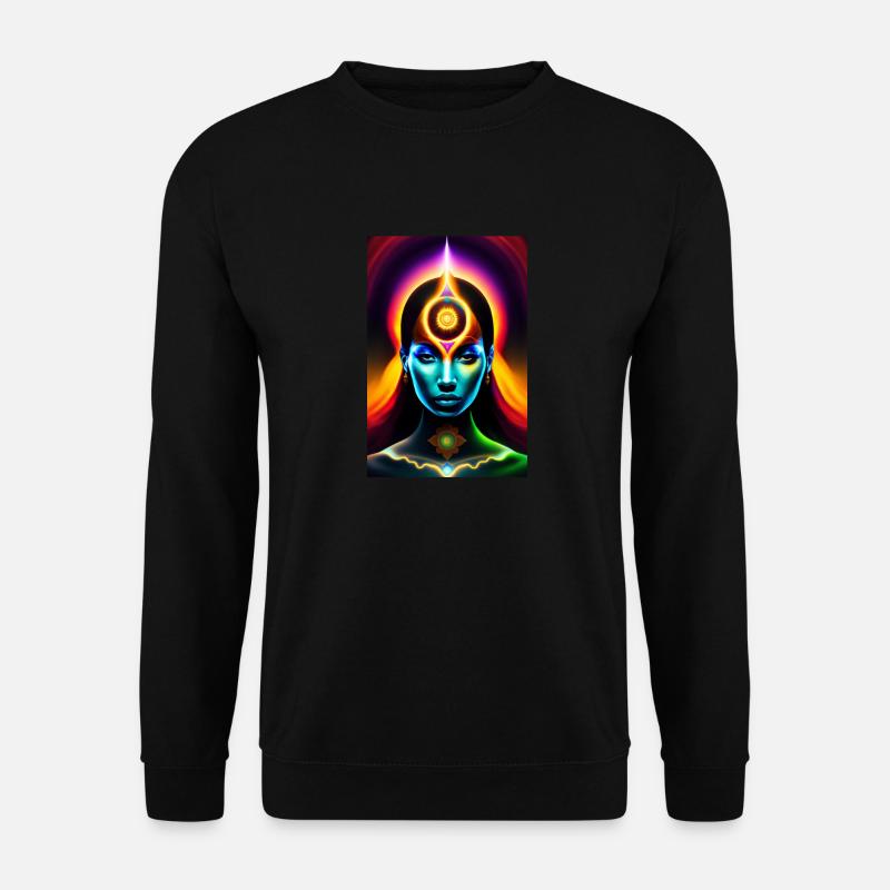 Spirit Mensch - Unisex Pullover - Schwarz