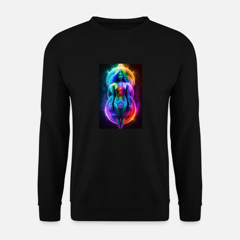 Spirit Human 2 - Unisex Pullover - Schwarz