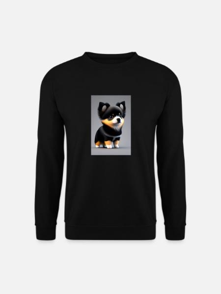 "Réglisse" - Sweat-shirt Unisexe - noir