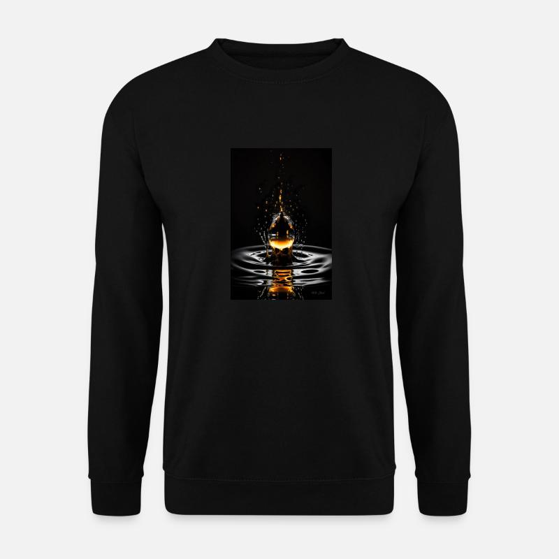 Drop fire 3 - Unisex Sweatshirt - black