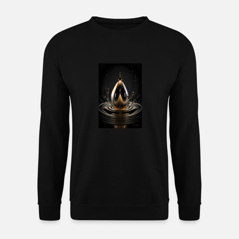 Drop chrome 2 - Unisex Sweatshirt - black