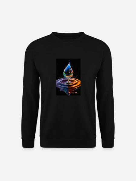 Drops neon 4 - Unisex Sweatshirt - black