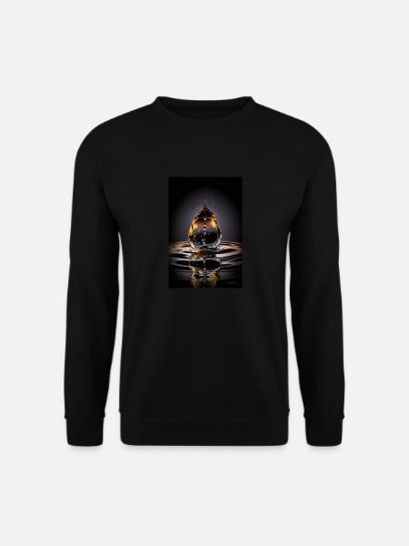 Drops magma 2 - Unisex Sweatshirt - black