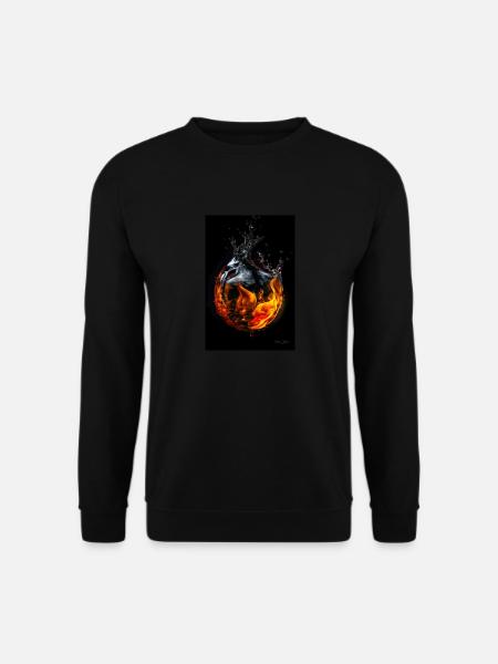 Drops fire 6 - Unisex Sweatshirt - black