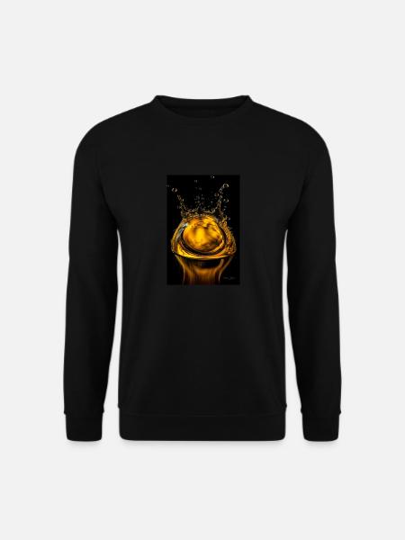 Drops yellow 5 - Unisex Sweatshirt - black