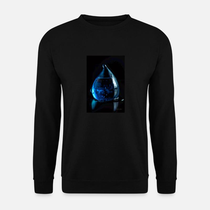 Drops blue 6 - Unisex Sweatshirt - black