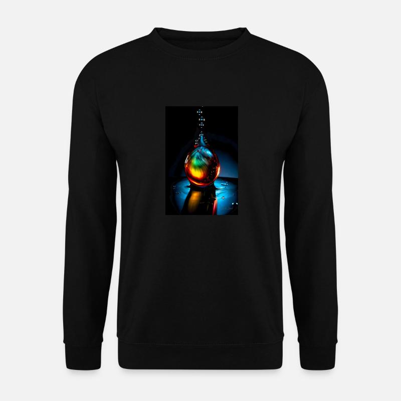 Drops plasma 6 - Unisex Sweatshirt - black