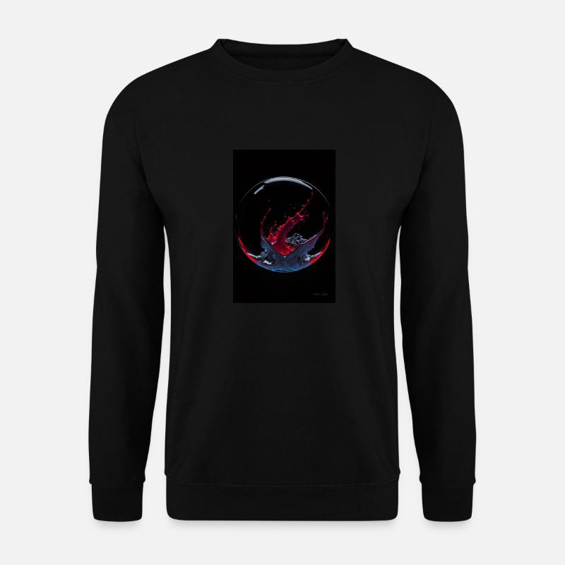 Kaos dans une bulle rouge3 - Sweat-shirt Unisexe - noir