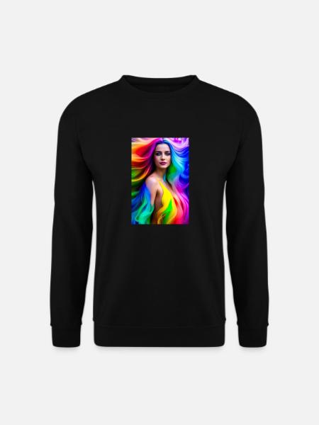 Neon Beauty 4 - Unisex Sweatshirt - black