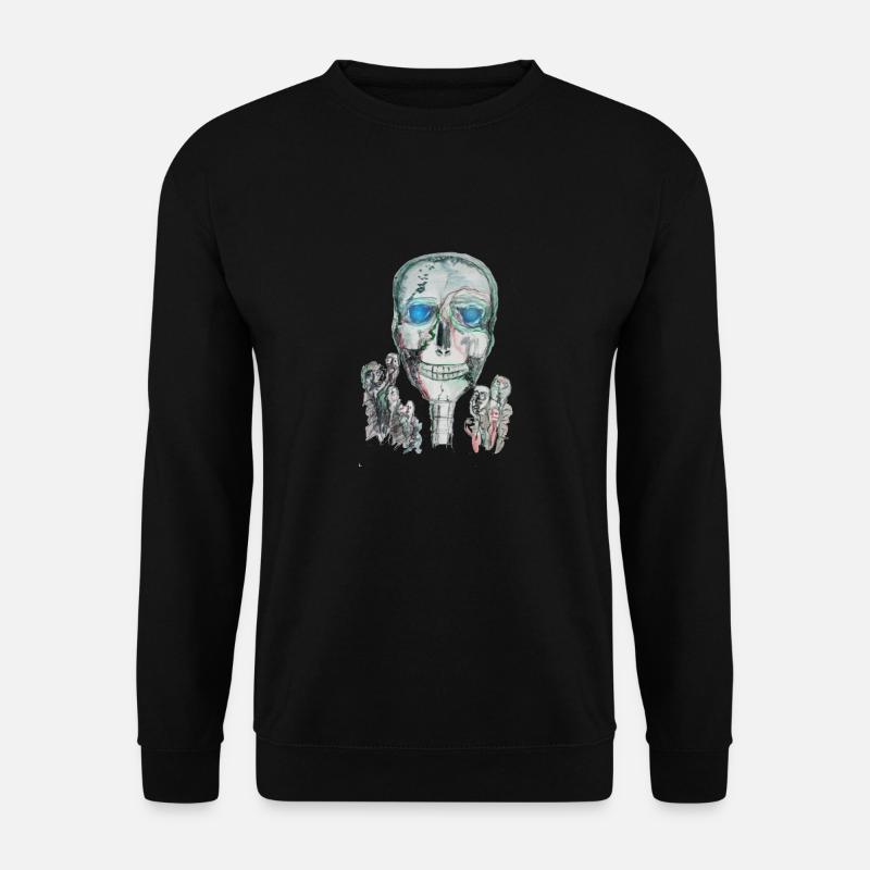 halloween grusel - Unisex Pullover - Schwarz