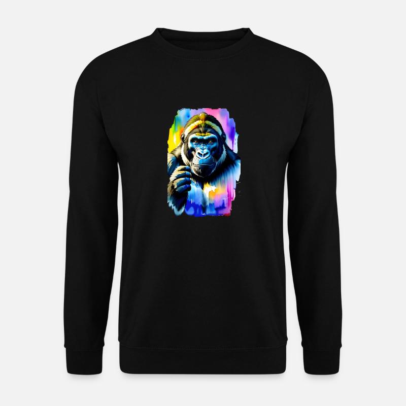 Gorilla #1 - Unisex Sweatshirt - black