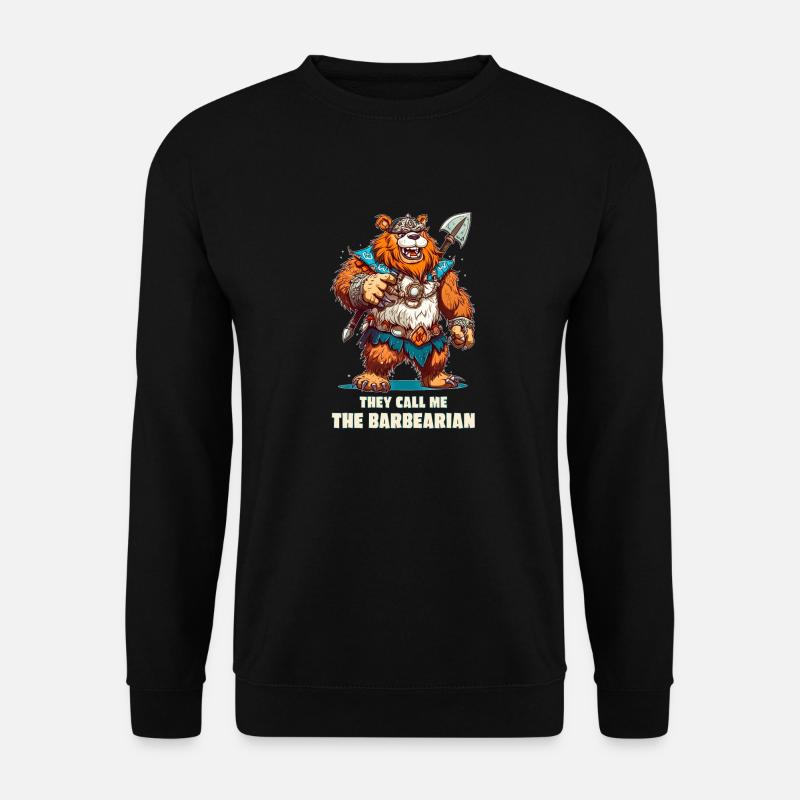 Der Barbär - Unisex Pullover - Schwarz