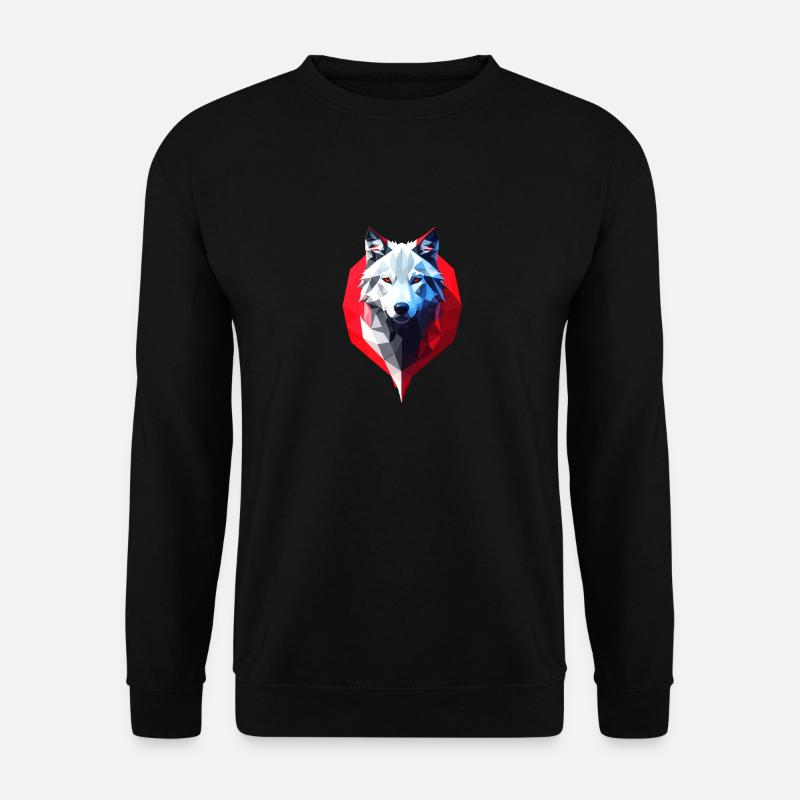 Wolf #1 - Unisex Sweatshirt - black