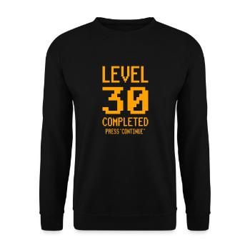 30e anniversaire Gamer Gift Gambling - Sweat-shirt Unisexe - noir - Devant - Alina (178cm) & Michal (187cm)