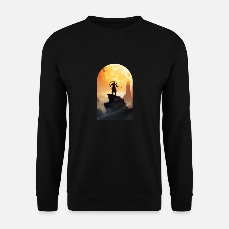 Golden Eclipse - Unisex Sweatshirt - black