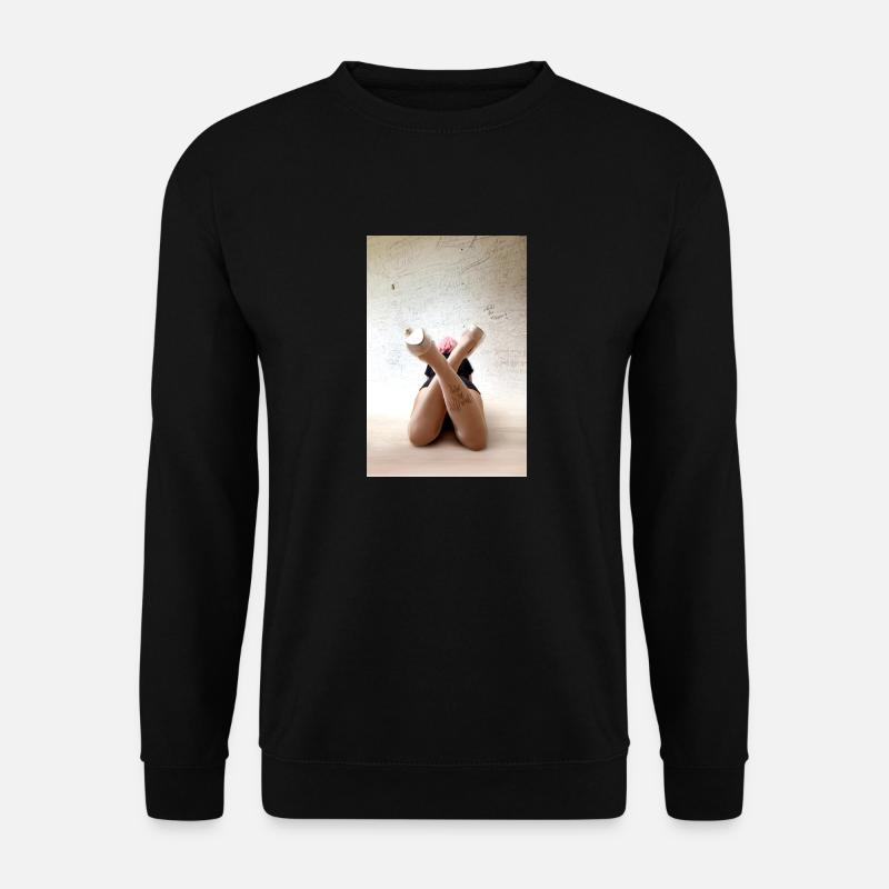 Trau dich - Unisex Pullover - Schwarz