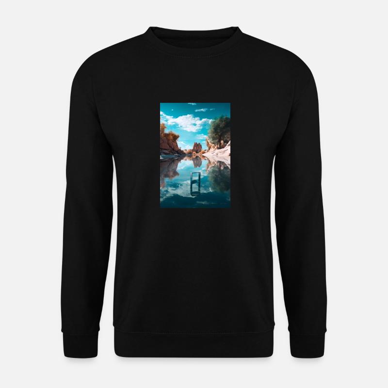 Geometry - Unisex Sweatshirt - black