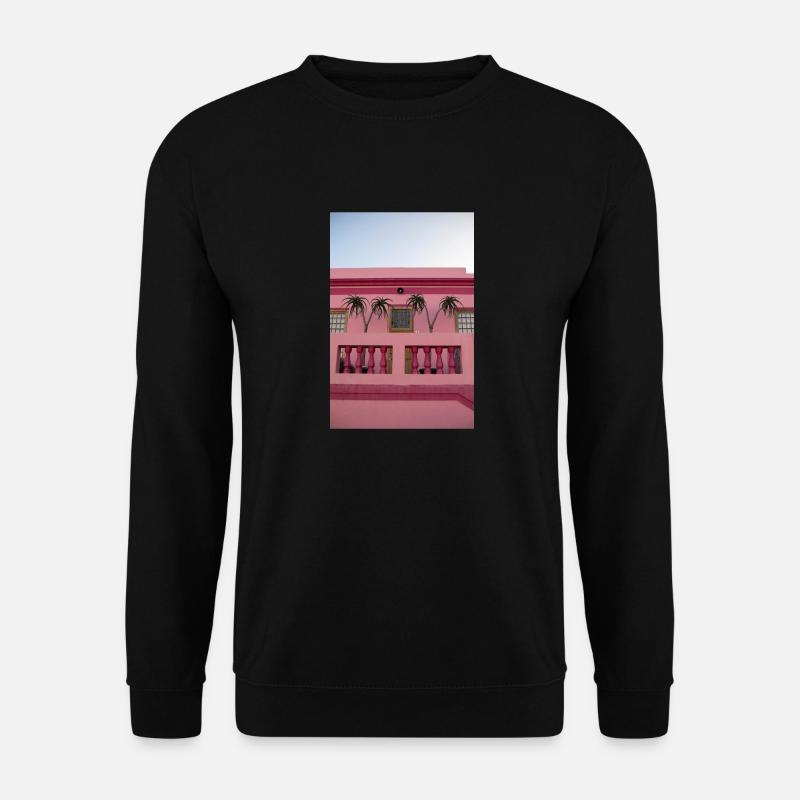 Pink House - Unisex Pullover - Schwarz