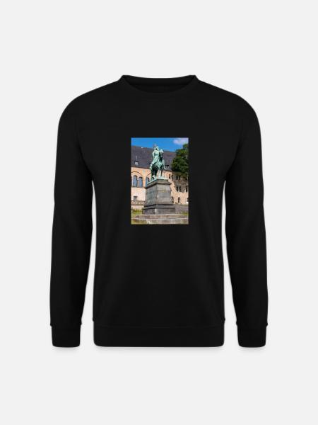 Statue équestre de Frédéric Ier - Sweat-shirt Unisexe - noir