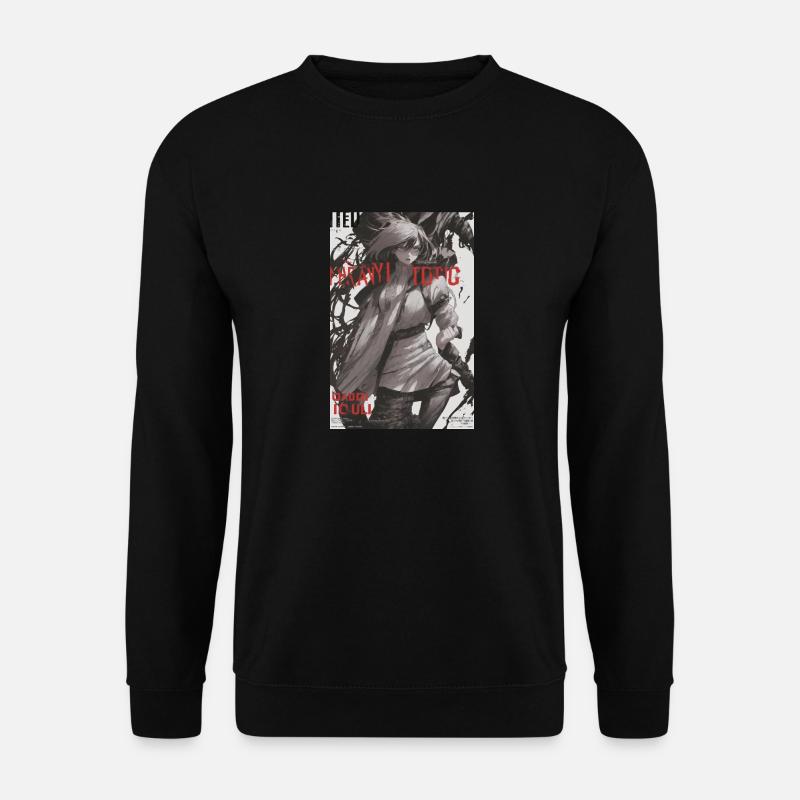 Episches filmisches Anime-Poster - Unisex Pullover - Schwarz