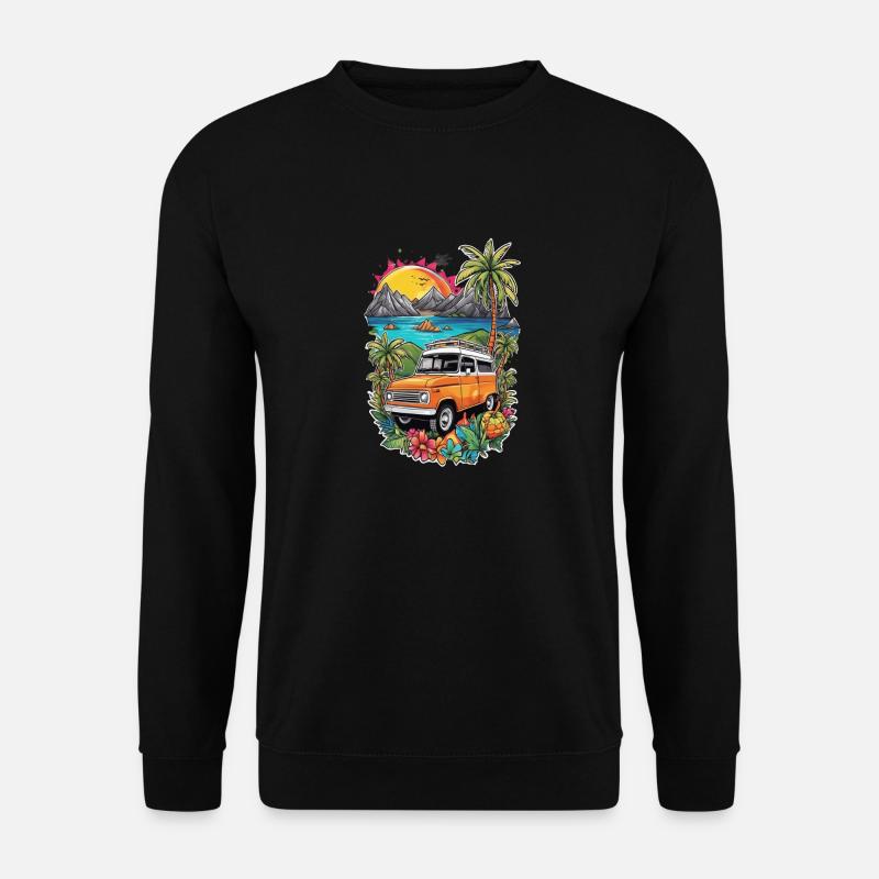 Camper & Campervan - Unisex Sweatshirt - black