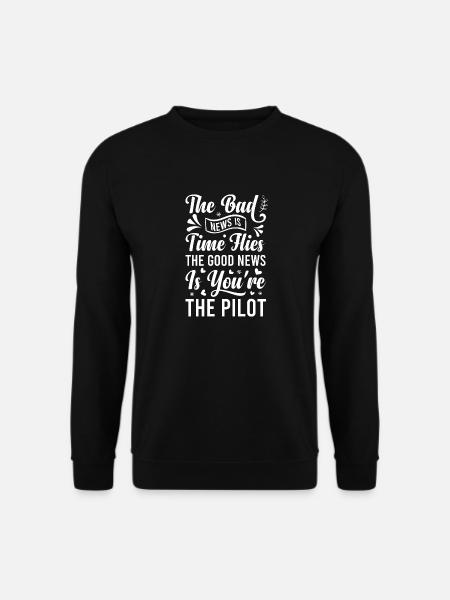 Spruch des Jahres - Unisex Pullover - Schwarz
