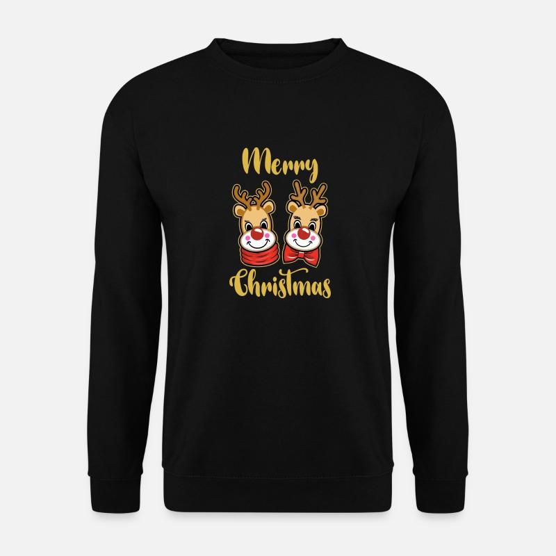 Merry Christmas - Unisex Pullover - Schwarz