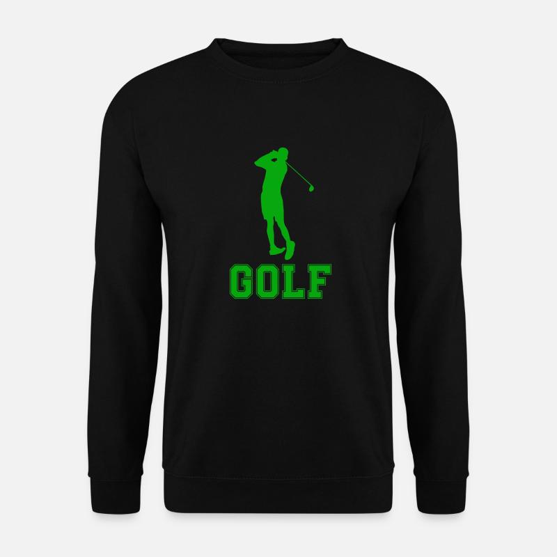 golf - Unisex Pullover - Schwarz