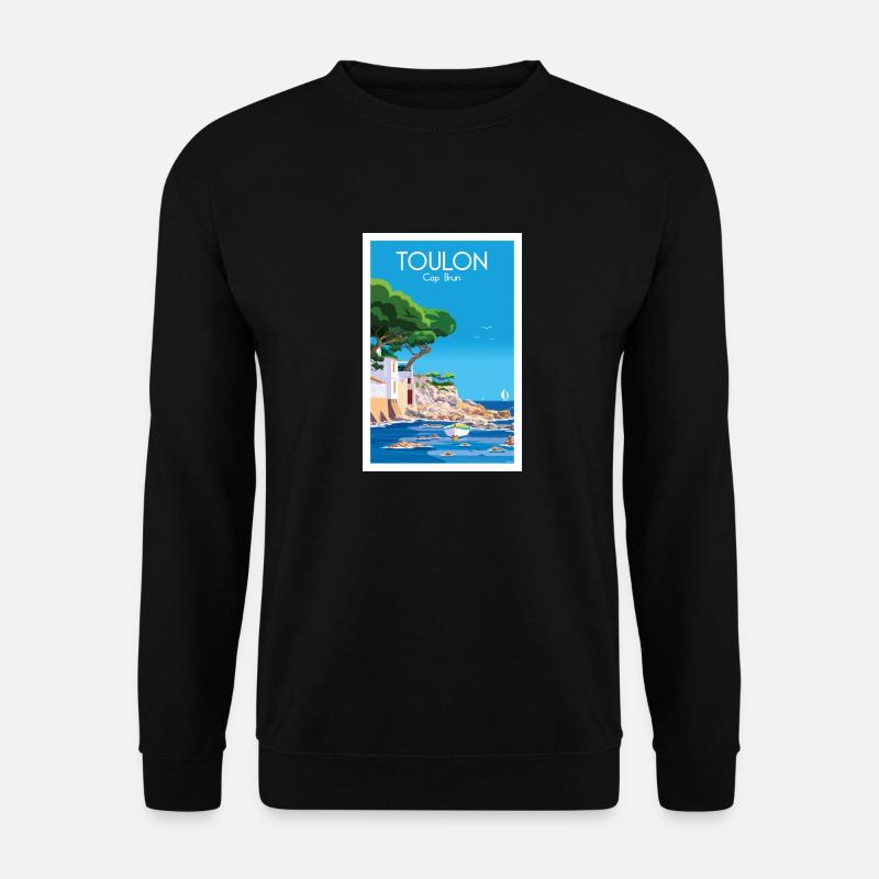 TOULON CAP BRUN - Unisex Pullover - Schwarz