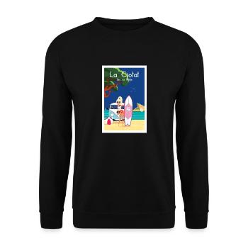 LA CIOTAT BEC DE L AIGLE - Sweat-shirt Unisexe - noir - Devant - Alina (178cm) & Michal (187cm)