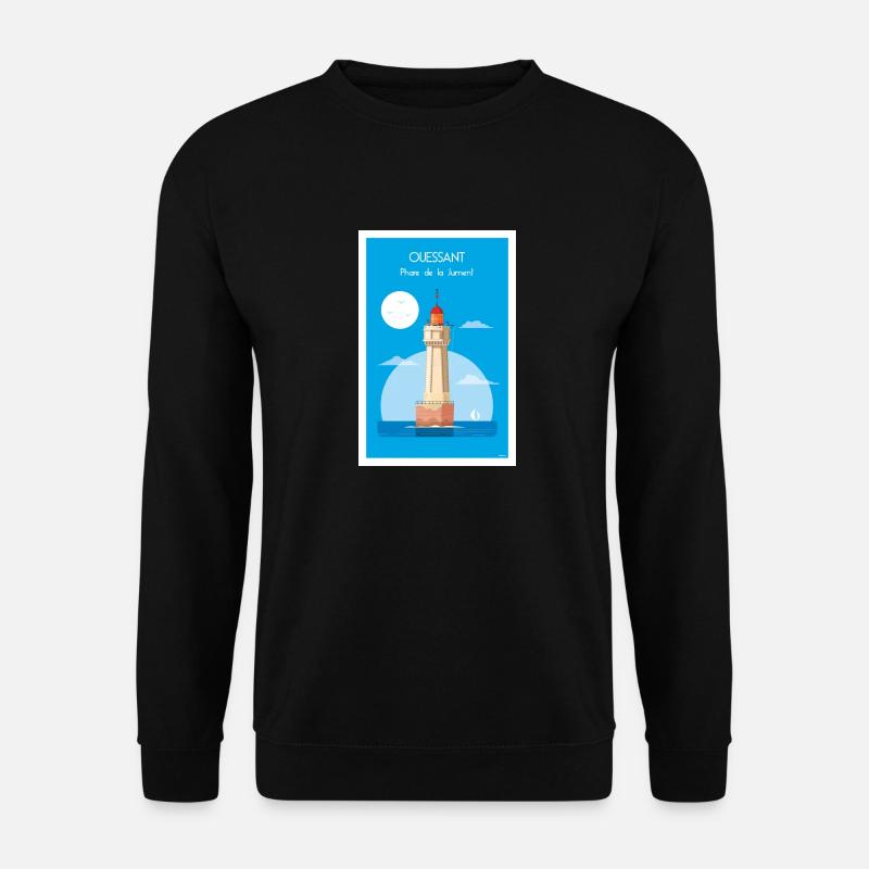 MARE'S LIGHTHOUSE - Unisex Sweatshirt - black