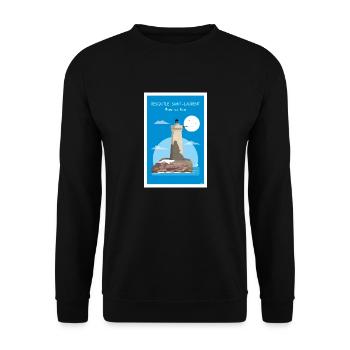 PHARE DU FOUR - Sweat-shirt Unisexe - noir - Devant - Alina (178cm) & Michal (187cm)
