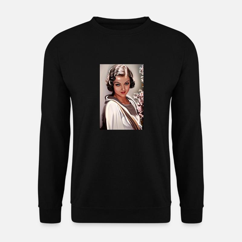 Myrna Loy, 1932 - Unisex Pullover - Schwarz
