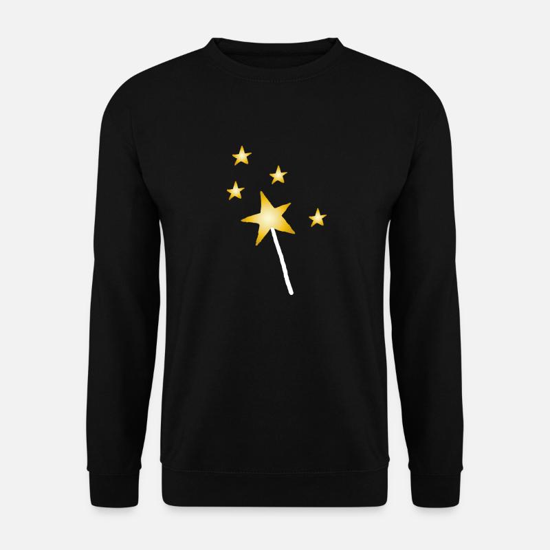 Zauberstab - Unisex Pullover - Schwarz