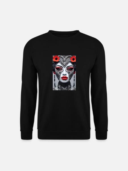 Asian Beauty#9 - Unisex Sweatshirt - black