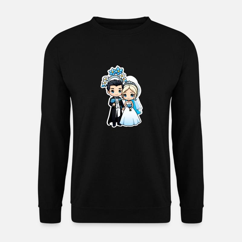 Just Married - For Wedding - Unisex Sweatshirt - black