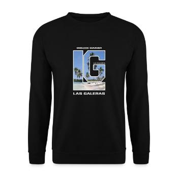 Las Galeras - République dominicaine - Sweat-shirt Unisexe - noir - Devant - Alina (178cm) & Michal (187cm)