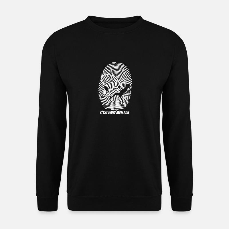 Peach DNA - Unisex Sweatshirt - black