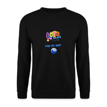 LOTO - BINGO - 2 - TOI ET MOI - Sweat-shirt Unisexe - noir - Devant - Alina (178cm) & Michal (187cm)