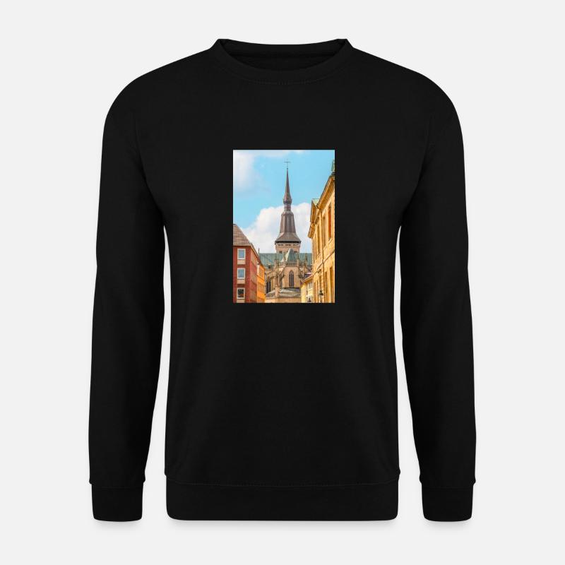 Marienkirche Osnabrück - Unisex Pullover - Schwarz