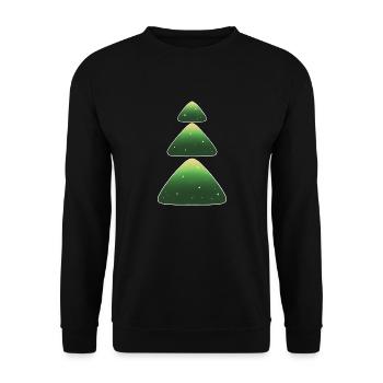 tree - Unisex Sweatshirt - black - Front - Alina (178cm) & Michal (187cm)