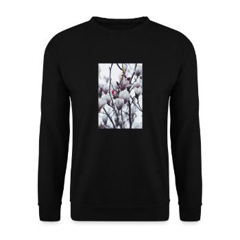 Winters crossing - Unisex Pullover - Schwarz - Vorne - Alina (178cm) & Michal (187cm)