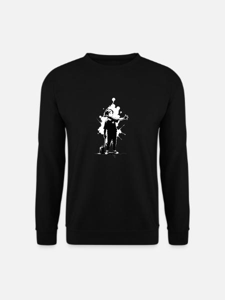 Streetart Mädchen 23251 - Unisex Pullover - Schwarz